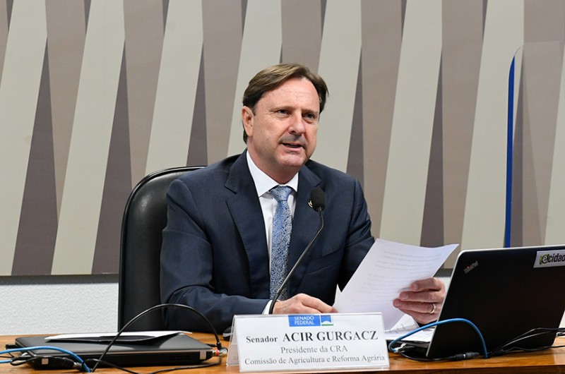 Gurgacz apresenta relatório sobre sistema nacional de ciência para agropecuária, na reunião desta sexta - Roque de Sá/Agência Senado