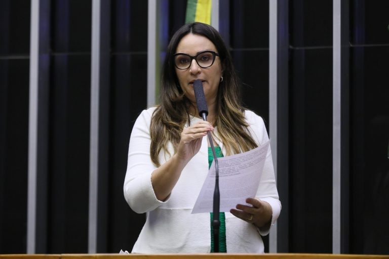 Rejane Dias explica que a intenção é facilitar a execução de ações para pessoas com deficiência - (Foto: Najara Araujo/Câmara dos Deputados)