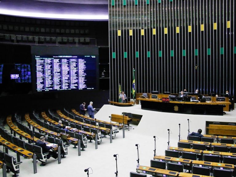 Sessão deliberativa do Plenário da Câmara - (Foto: Marina Ramos/Câmara dos Deputados)