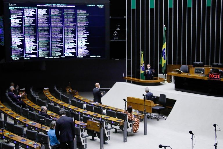 Sessão de Plenário da Câmara nesta quarta - (Foto: Marina Ramos/Câmara dos Deputados)