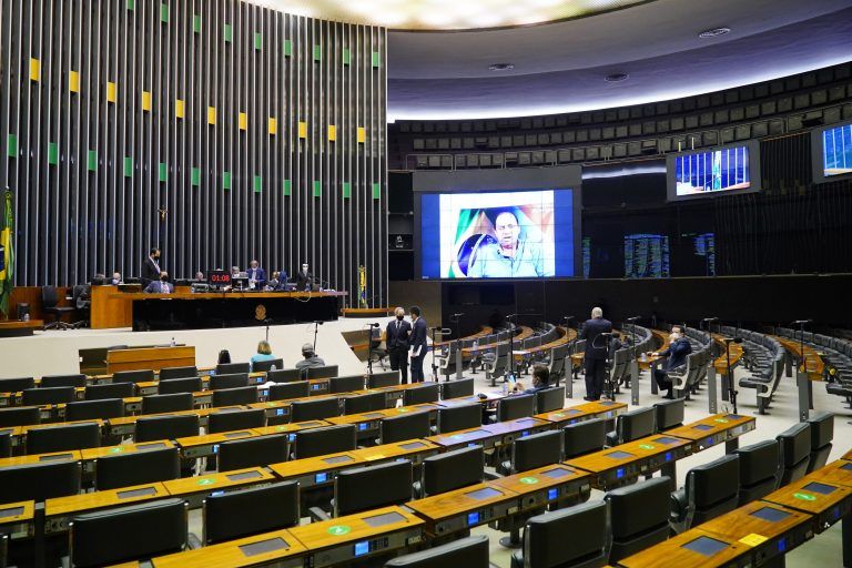 Sessão do Plenário da Câmara dos Deputados - (Foto: Pablo Valadares/Câmara dos Deputados)