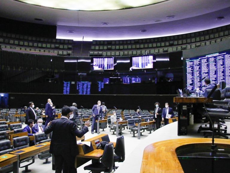 Sessão virtual do Plenário da Câmara dos Deputados - (Foto: Marina Ramos/Câmara dos Deputados)