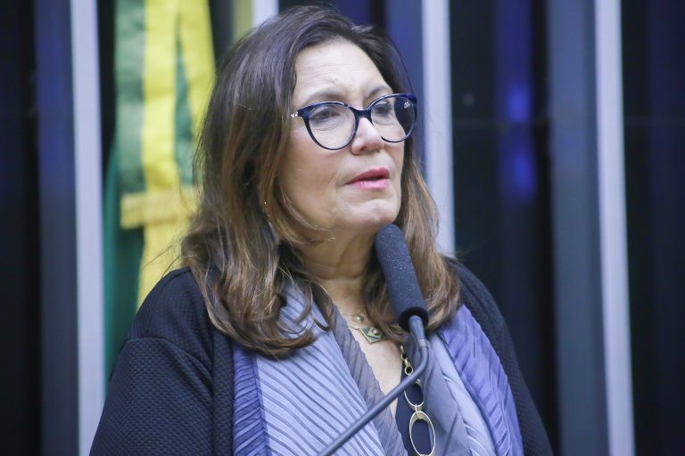 Bia Kicis recomendou a aprovação da proposta - (Foto: Paulo Sérgio/Câmara dos Deputados)