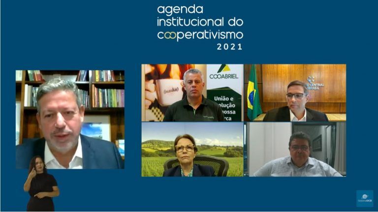 Lira participa do lançamento da agenda do cooperativismo - (Foto: Reprodução YouTube)