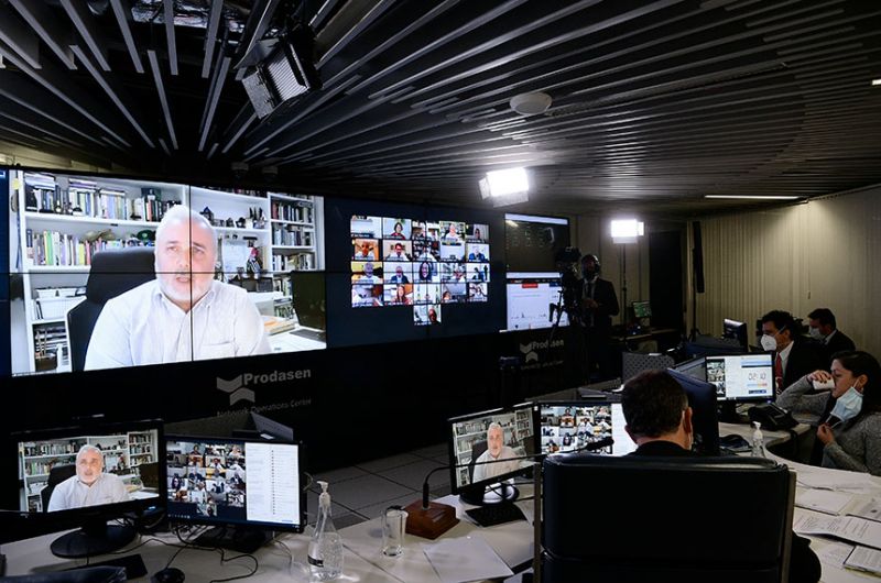 O líder da minoria no Senado, Jean Paul Prates, defende a votação desse projeto, que busca adaptar a Política Nacional sobre Mudança do Clima (PNMC) ao Acordo de Paris - Pedro França/Agência Senado