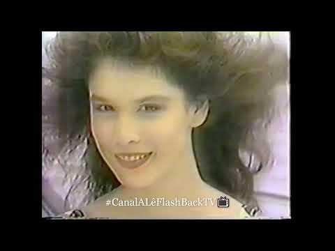 Finalistas do Concurso Garota Perfil - 1987 - Otávio Mesquita na Tv Manchete 
