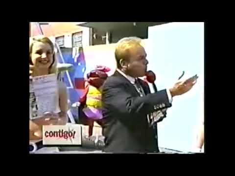 Prova Luta na Lama com Carlão e Alex - Gugu - Domingo Legal - 1996