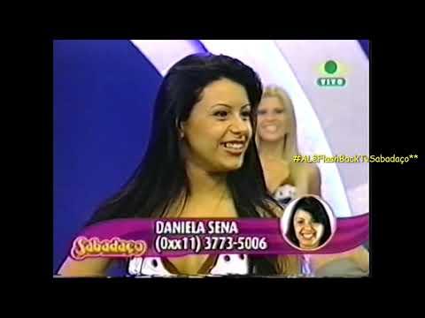 Concurso as Leoas - Programa Sabadaço - 2002 - Leão Gilberto Barros na Tv - Band 