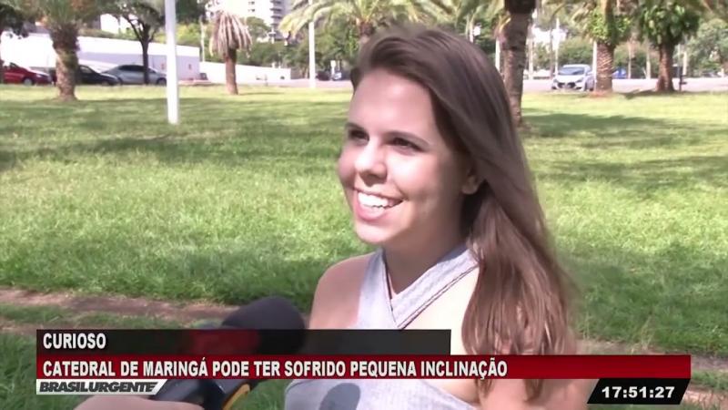 Catedral de Maringá teria inclinado - Brasil Urgente