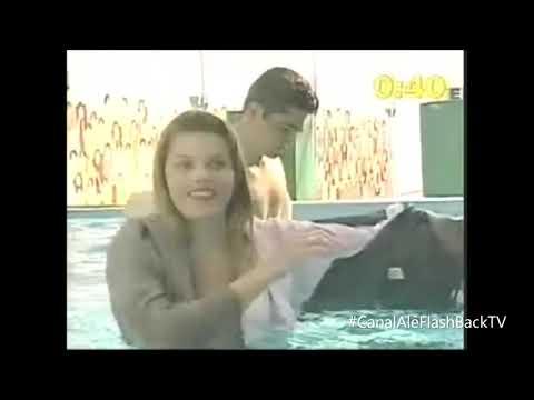 Prova da Piscina Inverter as Roupas - Domingo Legal - 1997